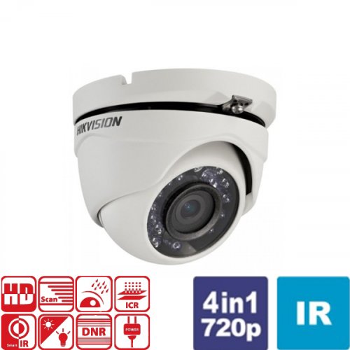Κάμερα Dome IR 2,8mm IP66 Turbo-HD 720p DS-2CE56C0T-IRMF Hikvision