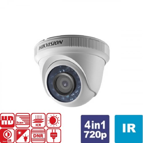 Κάμερα Dome IR 2,8mm Turbo-HD 720p DS-2CE56C0T-IRPF Hikvision