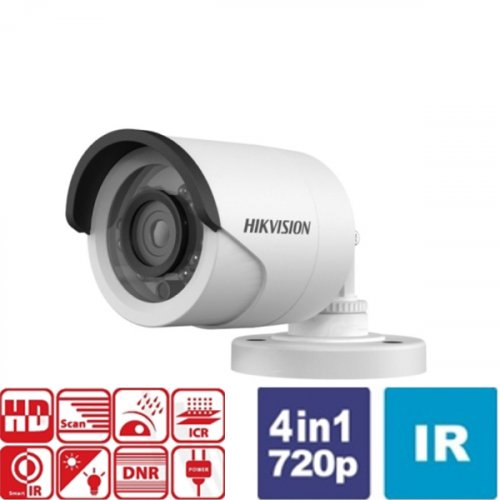 Κάμερα Bullet IR 3.6mm IP66 Turbo-HD 720p DS-2CE16C0T-IRF Hikvision