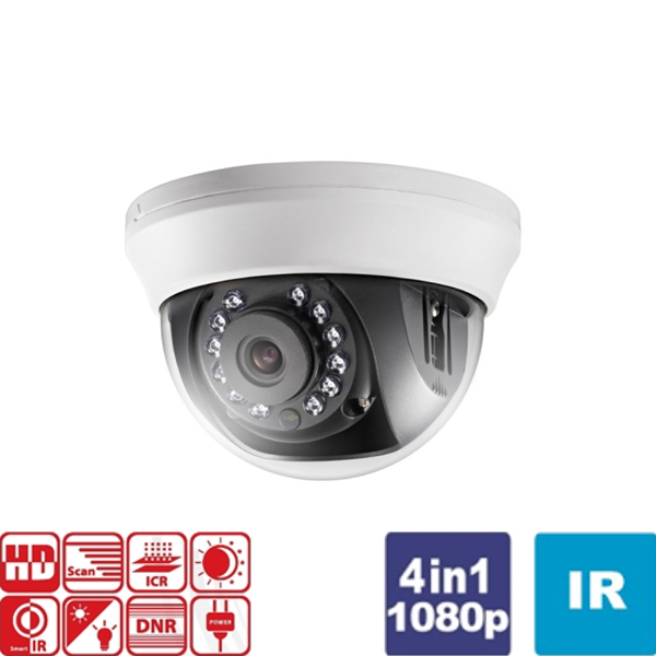 Κάμερα Dome IR 2.8mm Turbo-HD 1080p DS-2CE56D0T-IRMMF Hikvision