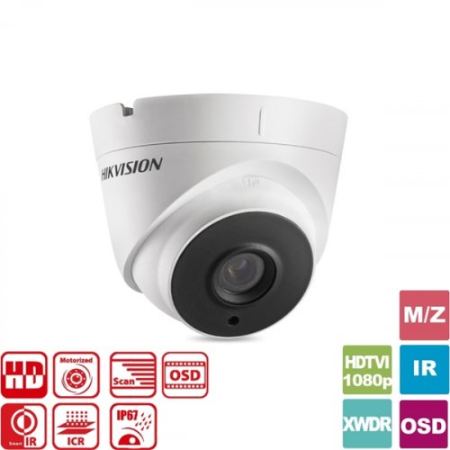 Κάμερα Dome IR 2.8~12mm IP67 Turbo-HD 1080p DS-2CE56D8T-IT3Z Hikvision