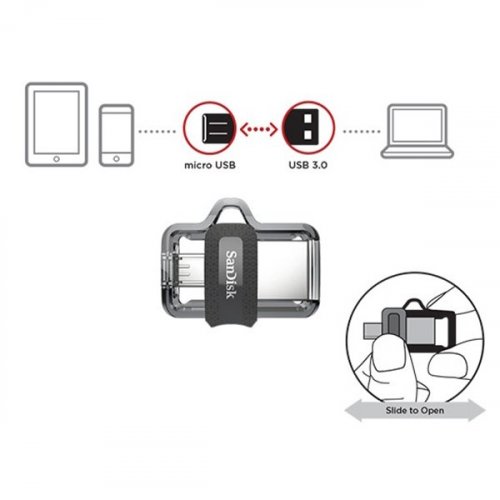 Usb flash drive dual ultra 3.0 SDDD3-016G-G46 16GB SanDisk