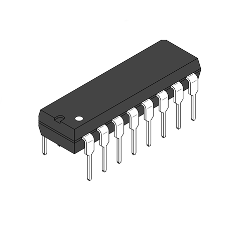 IC Brushed Motor Driver DIL-16 L293 D