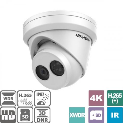 Κάμερα Turret 2.8mm Easy IP 3.0 8MP (4Κ)  DS-2CD2385FWD-I Hikvision