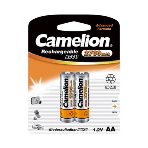 Μπαταρία επαναφορτιζόμενη 1.2V R06 AA 2700mAh Νi-Mh ACCU BL2pcs Camelion