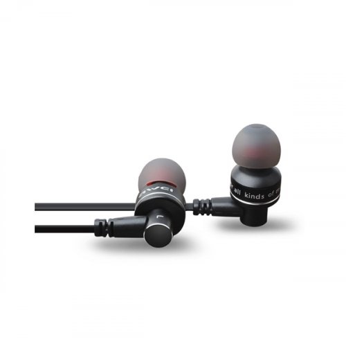 Ακουστικά Στερεοφωνικά Handsfree με Μικρόφωνο Μαύρο ES-10TY Awei