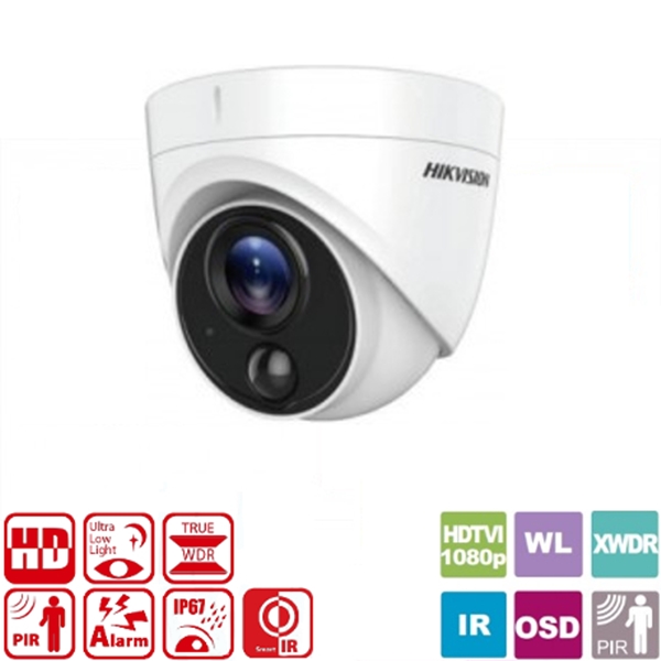 Κάμερα Dome IR 2.8mm IP67 1080p DS-2CE71D8T-PIRL Hikvision