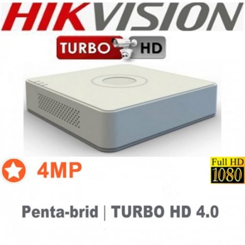 DVR 8 καναλιών Turbo-HD 4.0 4MP lite DS-7108HQHI-K1(S) Hikvision