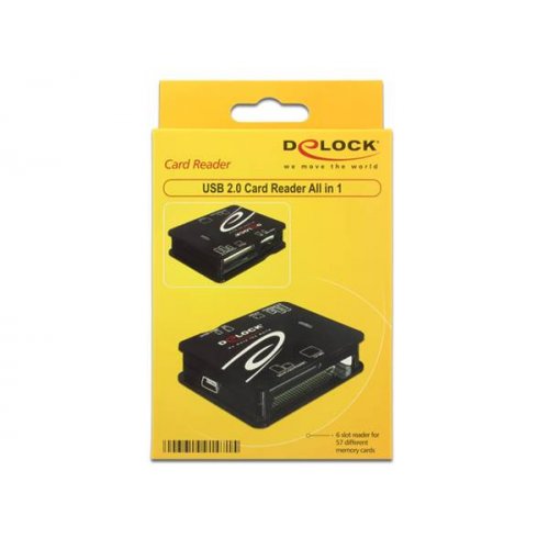 Card reader USB 2.0 6in 91471 Delock