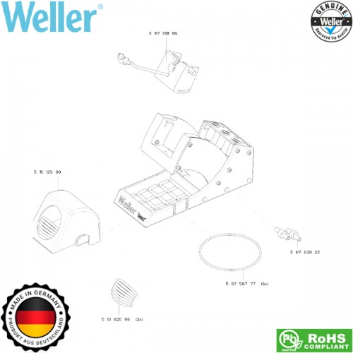 Βάση κολλητηριού WDH 50 T0051515699N Weller