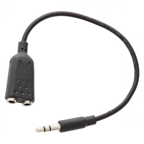 Αντάπτορας καλώδιο 3.5mm stereo αρσενικός -> 2 x 3.5mm stereo θυλυκό CAGP22100BK02 Nedis