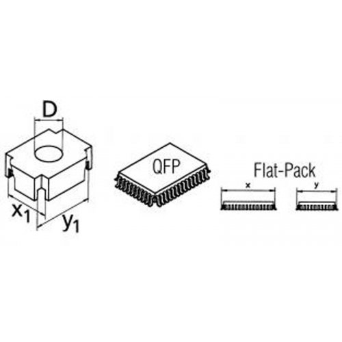 Αντάπτορας 16mm για DSX 80 και DXV 80 CSF 58741805 Weller