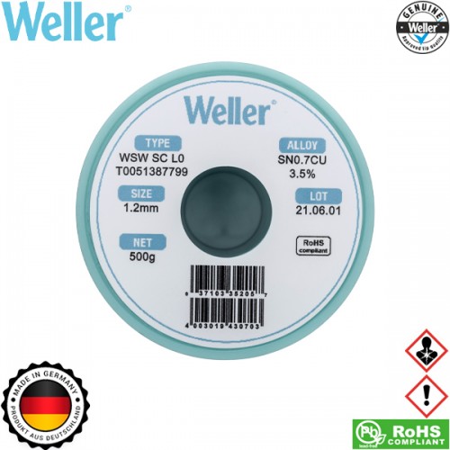 Κόλληση 500gr 1.2mm WSW SC L0 T0051387799 Weller