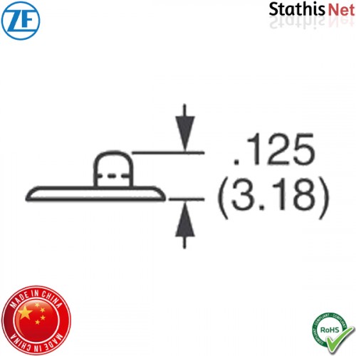 Διακόπτης πόρτας pushbutton 10A 125~250VAC 1/3HP Chery E69-40A ZF electronics