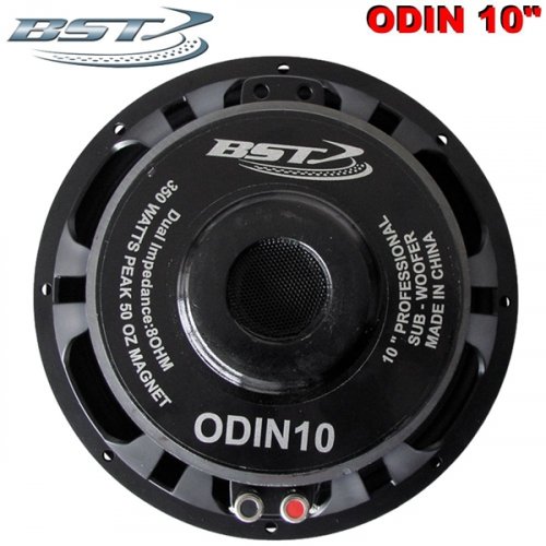 Μεγάφωνο woofer σκληρού κώνου 10'' 8Ω 350W ODIN10 BST Sound