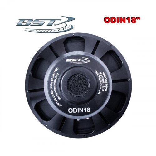 Μεγάφωνο woofer σκληρού κώνου 18'' 8Ω 1000W ODIN18 BST Sound