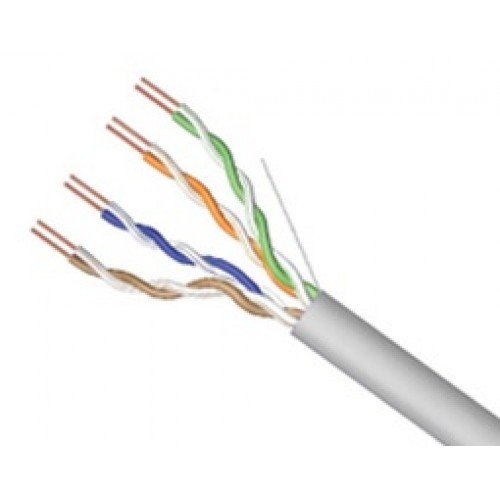 Καλώδιο δικτύου UTP CAT6 μονόκλωνο 24AWG 1000m γκριDahsan