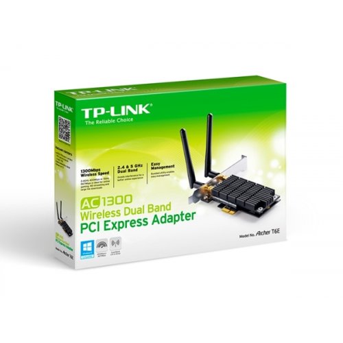 PCI Express Adapter Ασύρματο AC1300 Dual Band Archer T6E TP-LINK