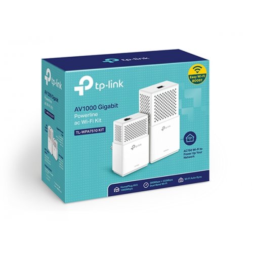 Powerline AC AV1000 Gigabit Wi-Fi Kit WPA7510 TP-LINK