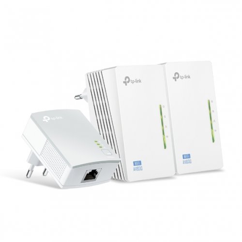 Powerline AV500 Universal +WiFi Range Extender 2xΘύρες Ethernet Κιτ δικτύου WPA4220T TP-LINK