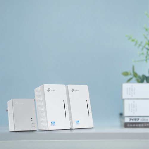 Powerline AV500 Universal +WiFi Range Extender 2xΘύρες Ethernet Κιτ δικτύου WPA4220T TP-LINK