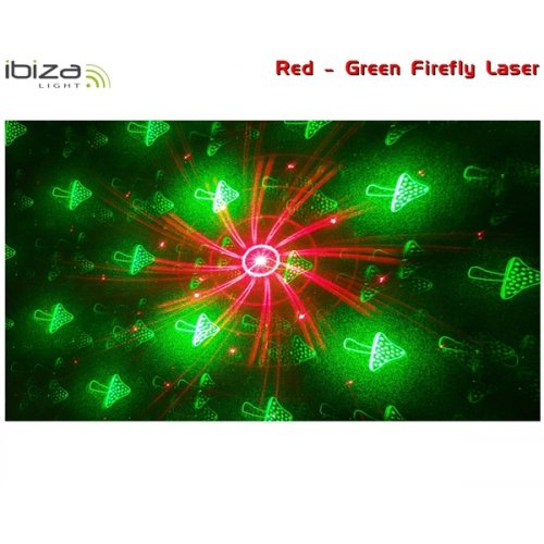 Laser εφέ Firefly πράσινο & κόκκινο χρώμα LAS160P-MKII Ibiza Light