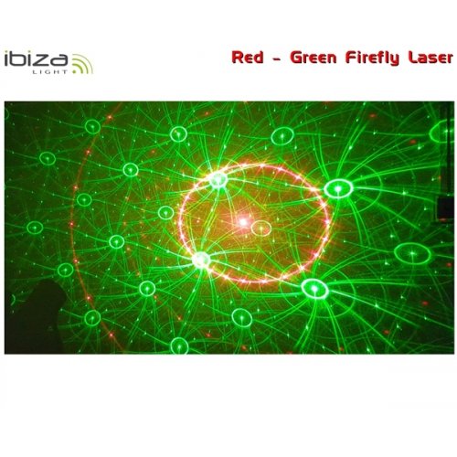 Laser εφέ Firefly πράσινο & κόκκινο χρώμα LAS160P-MKII Ibiza Light
