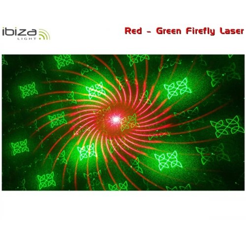 Laser εφέ Firefly πράσινο & κόκκινο χρώμα LAS160P-MKII Ibiza Light