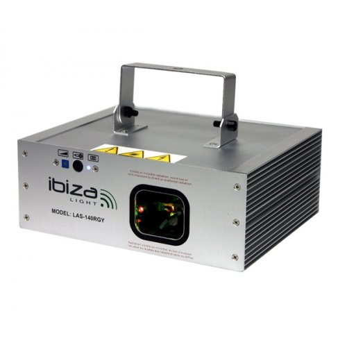 Laser DMX RGY εφέ πράσινο & κόκκινο χρώμα LAS 140RGY Ibiza Light