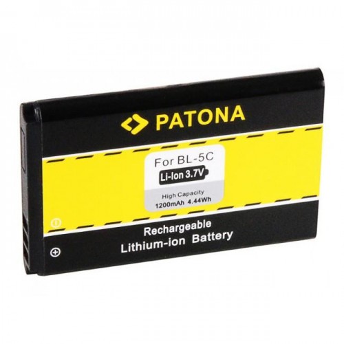 Μπαταρία 3.7V 1200mAh Li-ion για Smartphone BL-5C (BL3660) Patona