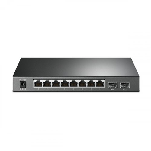 Switch 8-Port Gigabit Smart PoE 2xSFP Slots TL-SG2210P (T1500G-10PS) JetStream TP-LINK