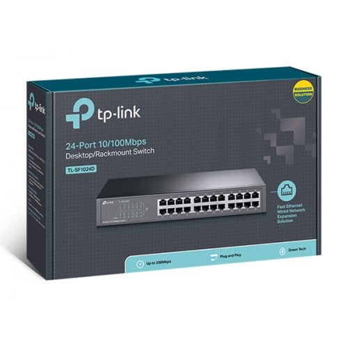 Switch 24-port 10/100Mbps Desktop/Rackmount TL-SF1024D TP-LINK