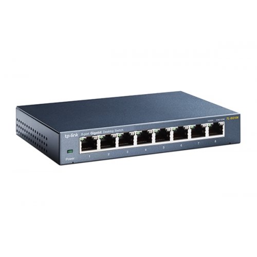 Switch 8-Port 10/100/1000Mbps Desktop TL-SG108 TP-LINK