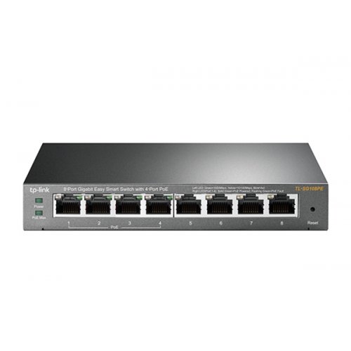 Switch 8-Port Gigabit Easy Smart 4 x POE TL-SG108PE TP-LINK