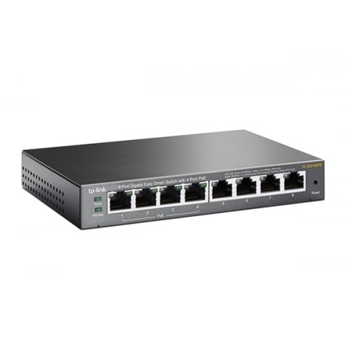 Switch 8-Port Gigabit Easy Smart 4 x POE TL-SG108PE TP-LINK