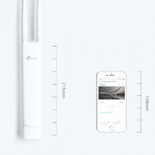 Access Point  Ασύρματο N 300Mbps Outdoor EAP110-Outdoor TP-LINK