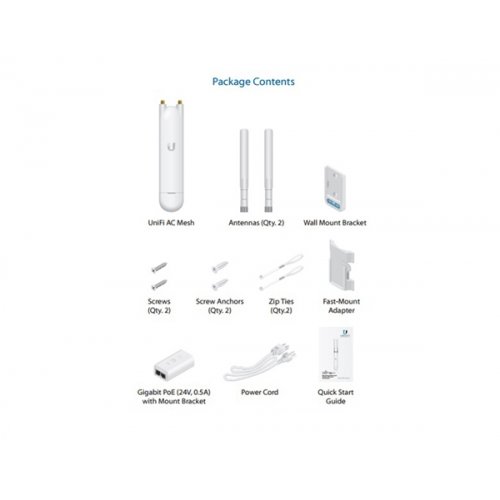 Access Point 2.4GHz 4dBi 20dBm 300Mbps UAP-AC-M Unifi Ubiquiti