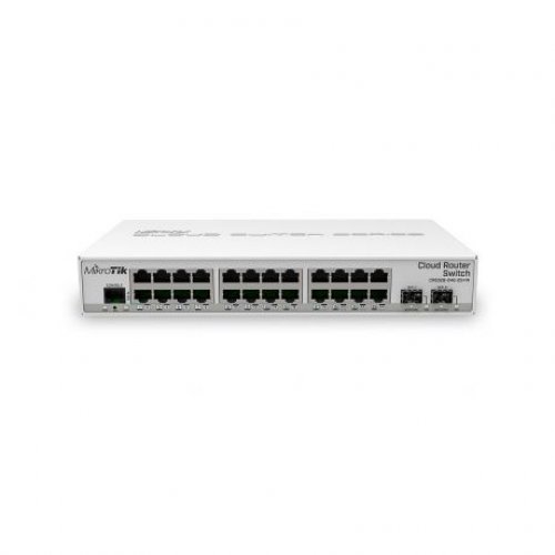 Router Switch Cloud 800Mhz 512Mb 24x 1Gigabit 2xSFP+ CRS326-24G-2S+RM 8 Mikrotik