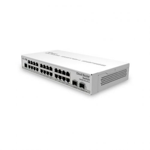 Router Switch Cloud 800Mhz 512Mb 24x 1Gigabit 2xSFP+ CRS326-24G-2S+RM 8 Mikrotik