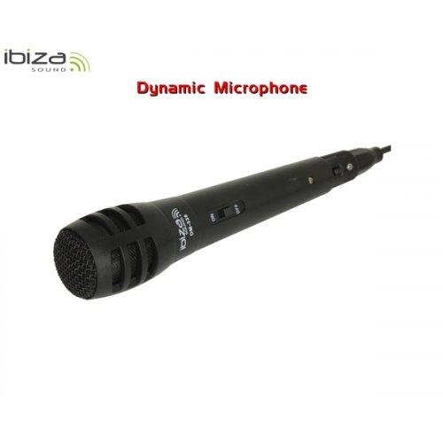 Μικρόφωνο δυναμικό χειρός DM338 Ibiza Sound