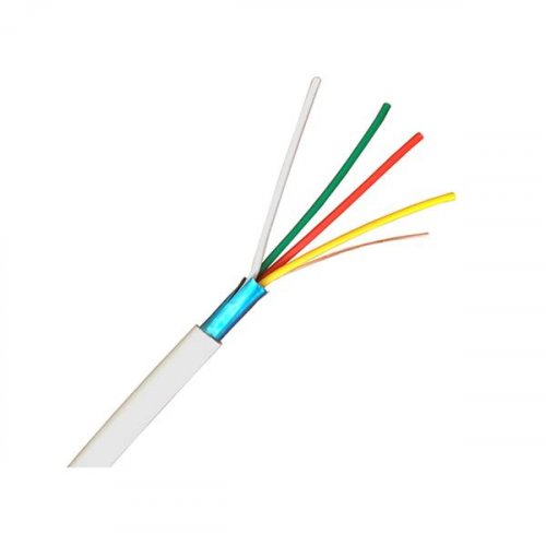 Καλώδιο συναγερμού 4x0.22mm χαλκού με φύλλο αλουμινίου