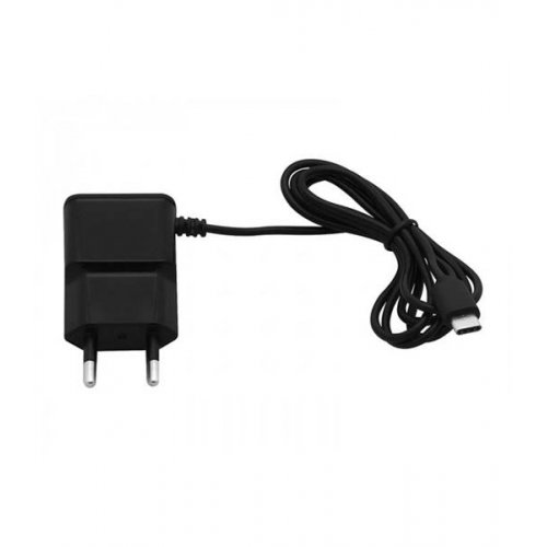 Τροφοδοτικό 230V in-> 1 x USB out 5V 2.1A + καλώδιο USB type C μαύρο V2.0 75-888# Blow