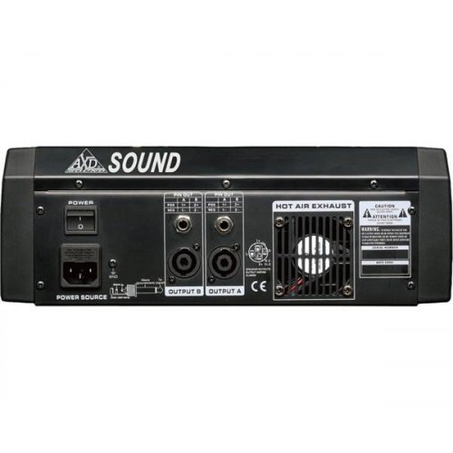 Ενισχυτής μικροφωνικός 2x250W 4xMIC+4 LINE+ Bluetooth TE400 AXD SOUND