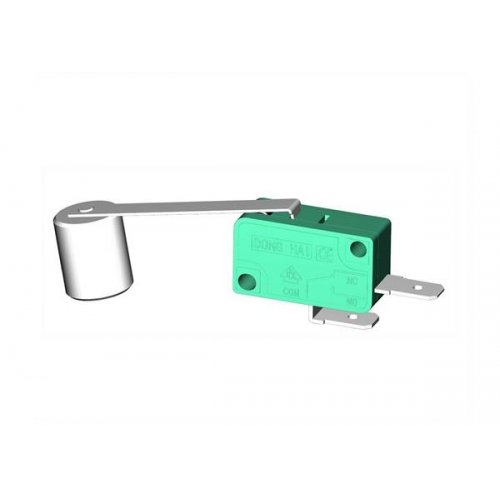Διακόπτης micro switch με λαμάκι και βαρίδι 56,6mm 0,3 - 4,5N 16A 250V AC KW3-OZ Donghai
