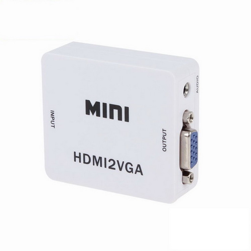 Μετατροπέας HDMI θηλυκό -->VGA θηλυκό PS-M630 Anga