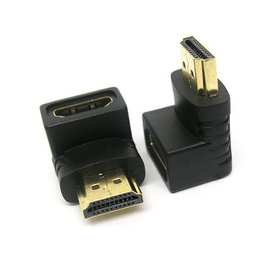 Αντάπτορας HDMI αρσενικό -> HDMI θηλυκό με γωνία 90* CHA-011 Anga