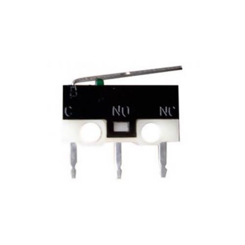 Διακόπτης micro switch mini με λαμάκι 13.7mm SPDT 3A 250V AC KW10-3Z C&H