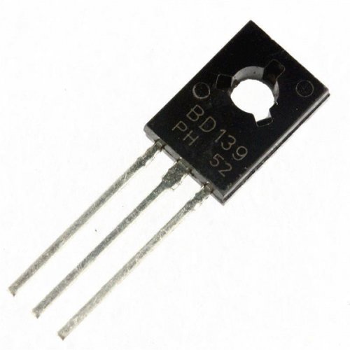 Transistor NPN 80v 1.5A 8W HFE-40 TO-126 BD139-16 C DIL