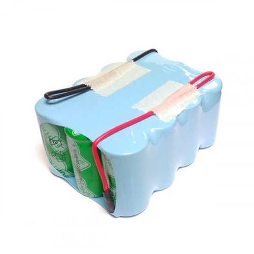 Μπαταρία pack 12 pcs x 1.2V SUB-C 14.4V 1600mAh Ni-Mh με καλώδιο Code W Fujitron