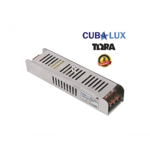 Τροφοδοτικό Led 176-264V IN -> OUT 12VDC 100W 8.3A IP20 TΩRA Cuba Lux